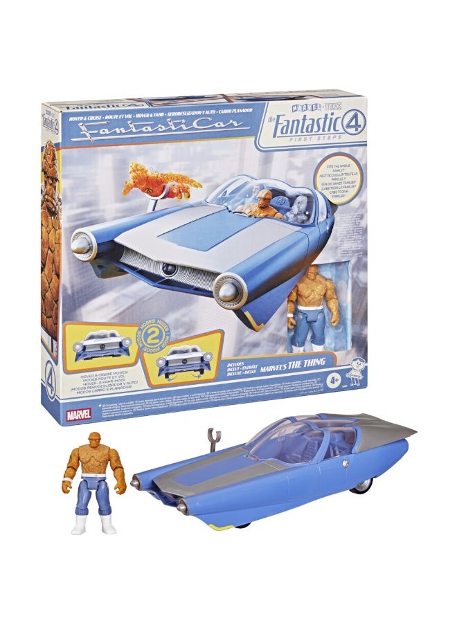 MARVEL CLASSIC F4 4IN VEHICLE AND FIGURE - Image 5